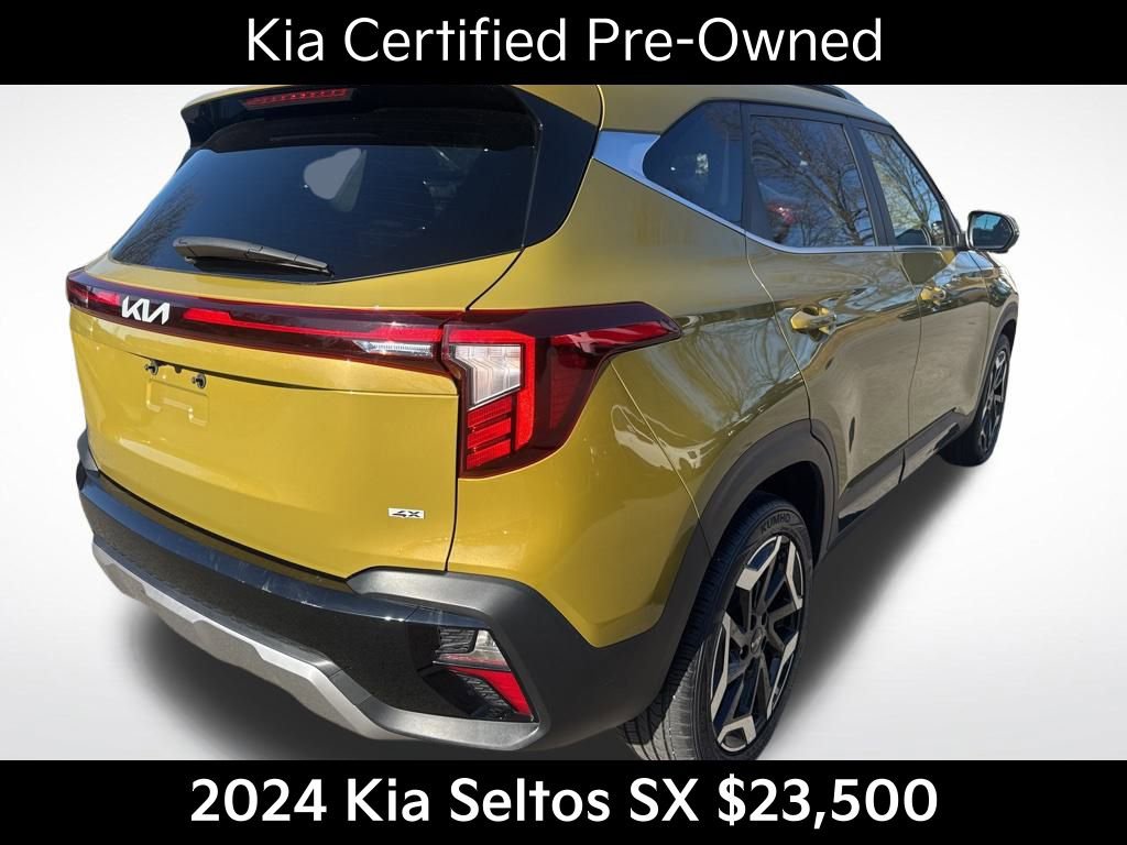 Certified 2024 Kia Seltos SX w/ SX Sunroof Package image 4