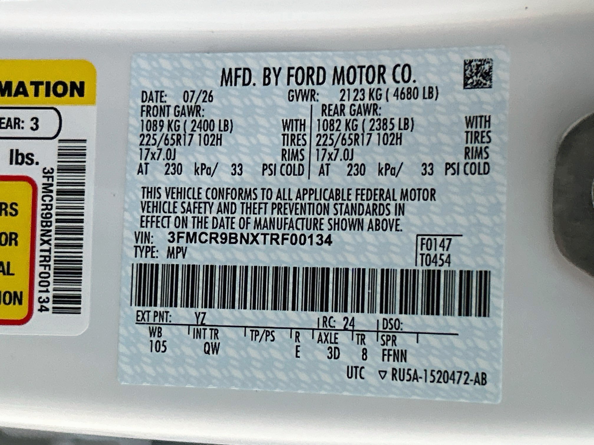 New 2026 Ford Bronco Sport Big Bend AWD/4WD image 20