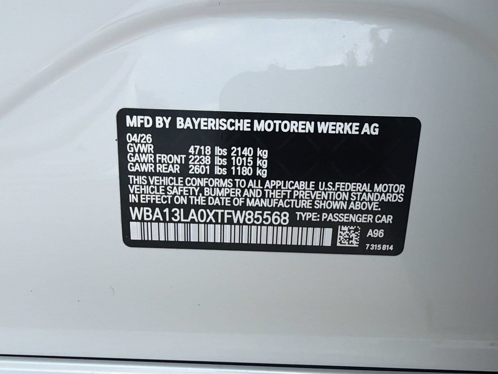 New 2026 BMW 330i Sedan w/ Premium Package RWD image 17