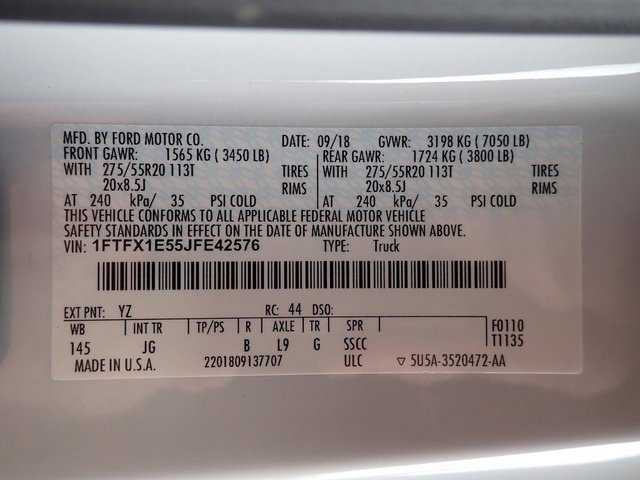 Used 2018 Ford F150 XL w/ Equipment Group 101A Mid image 13