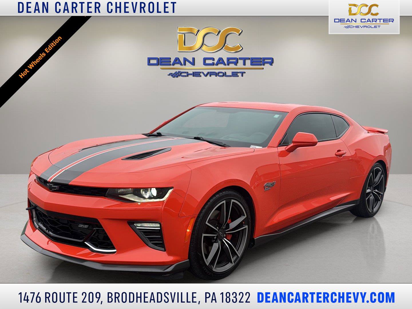 Certified 2018 Chevrolet Camaro SS w/ Hot Wheels Edition