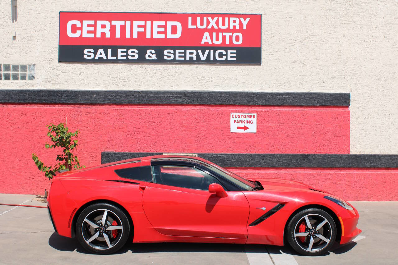 Used 2015 Chevrolet Corvette Stingray Coupe w/ 2LT Preferred Equipment Group image 2