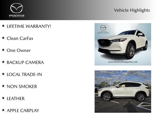 Used 2020 MAZDA CX-5 Grand Touring w/ GT Premium Package image 2