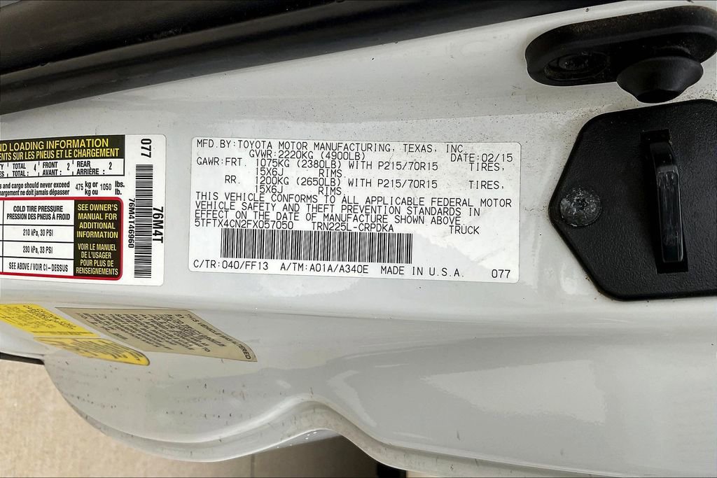 Used 2015 Toyota Tacoma 2WD Access Cab image 20