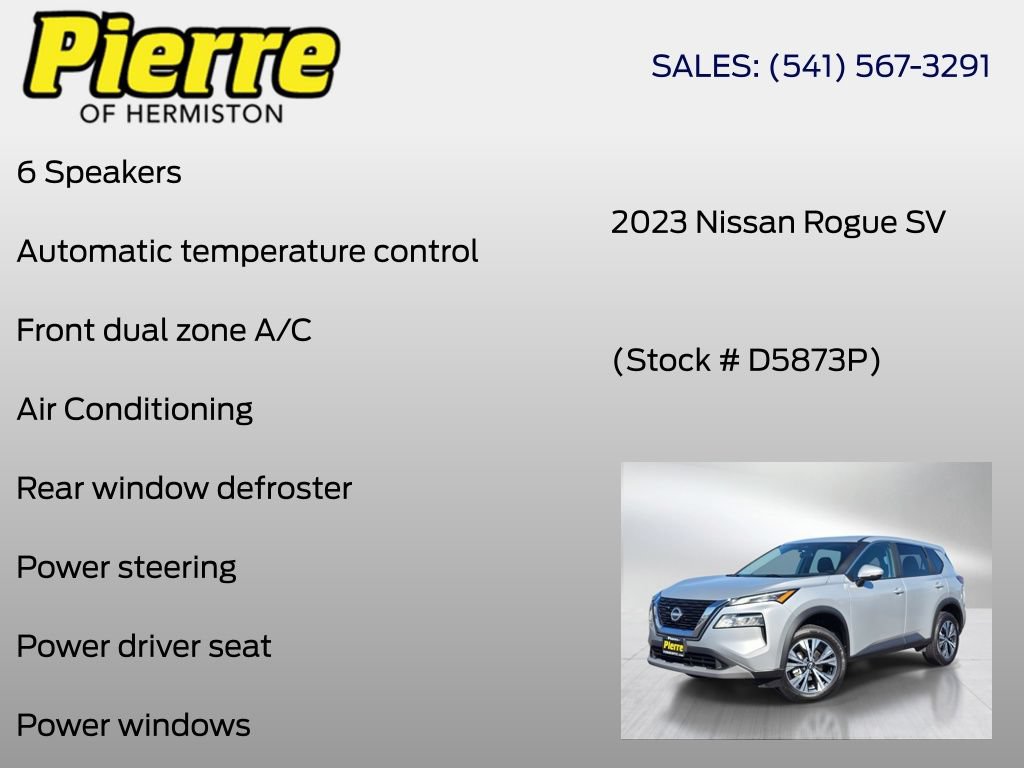 Used 2023 Nissan Rogue SV AWD/4WD image 6