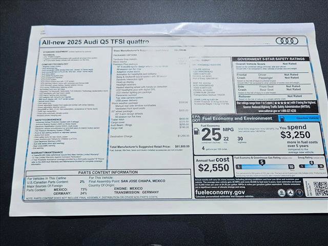 New 2025 Audi Q5 Premium Plus image 17