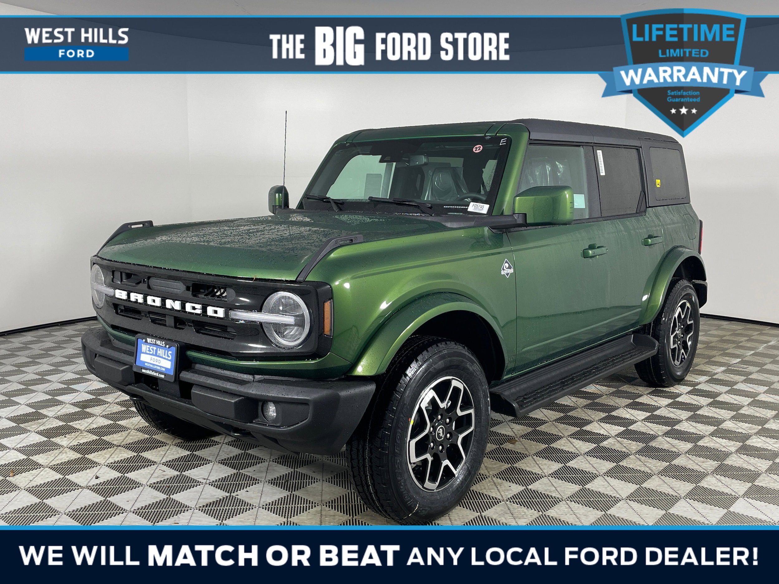 New 2025 Ford Bronco Outer Banks