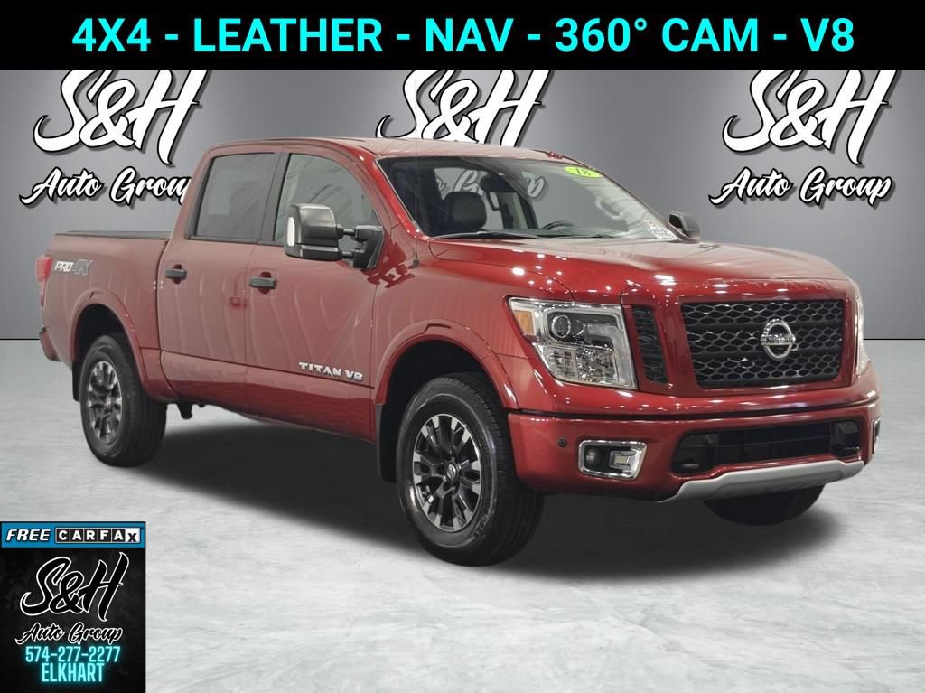 Used 2018 Nissan Titan PRO-4X w/ Pro-4x Convenience Package AWD/4WD video 1