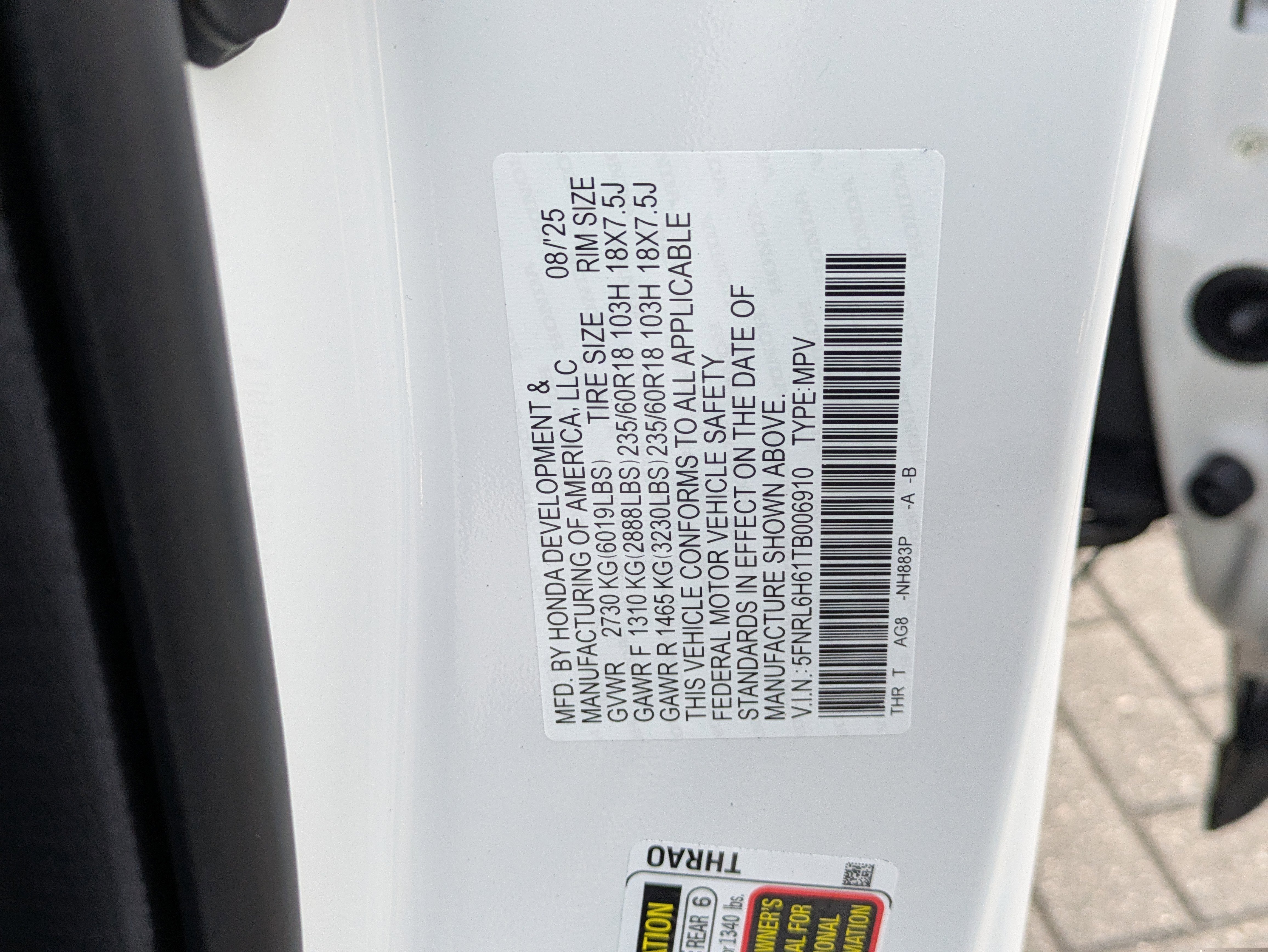 Certified 2026 Honda Odyssey EX-L image 41