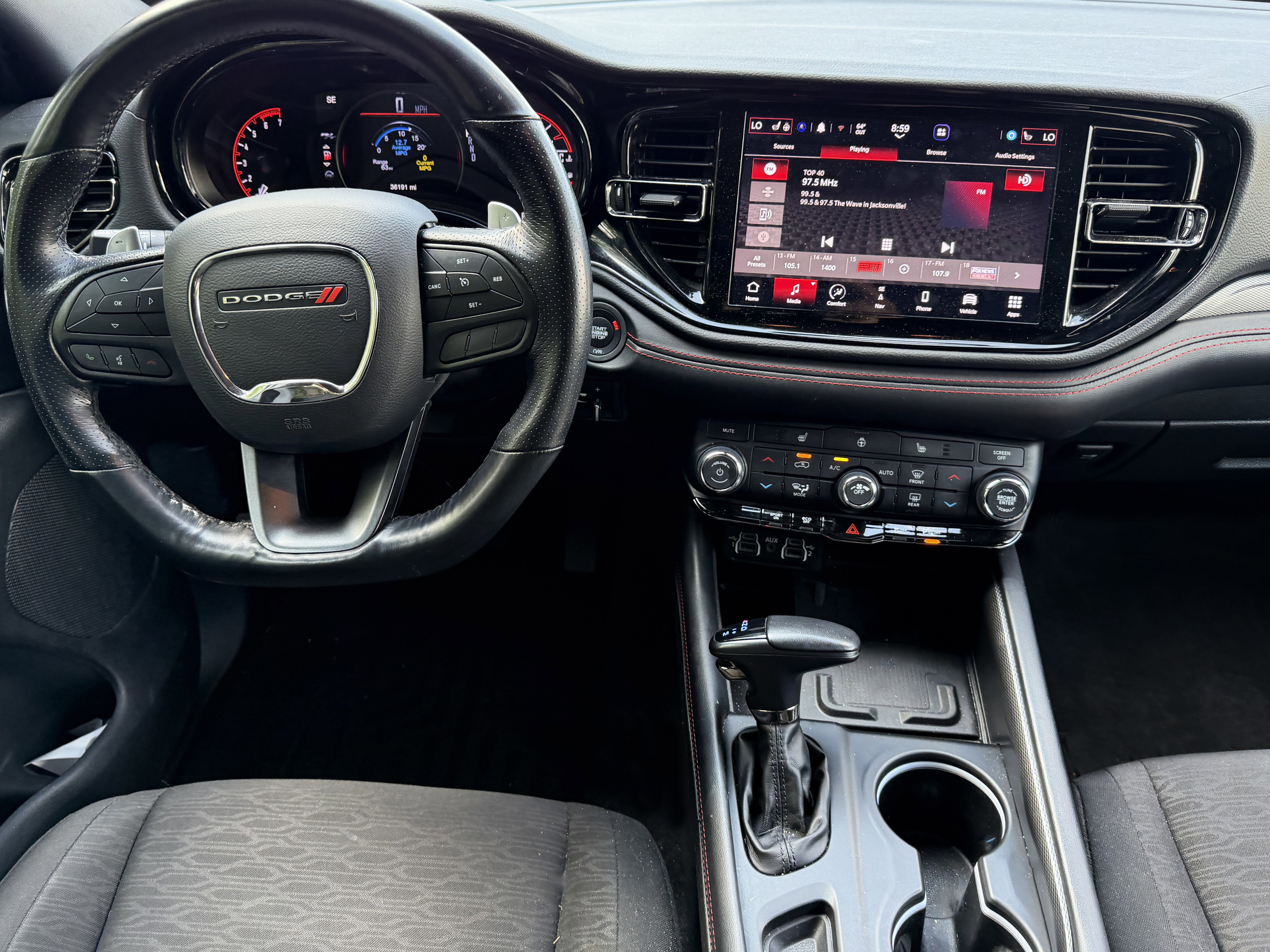 Used 2023 Dodge Durango R/T w/ Blacktop Package RWD image 6