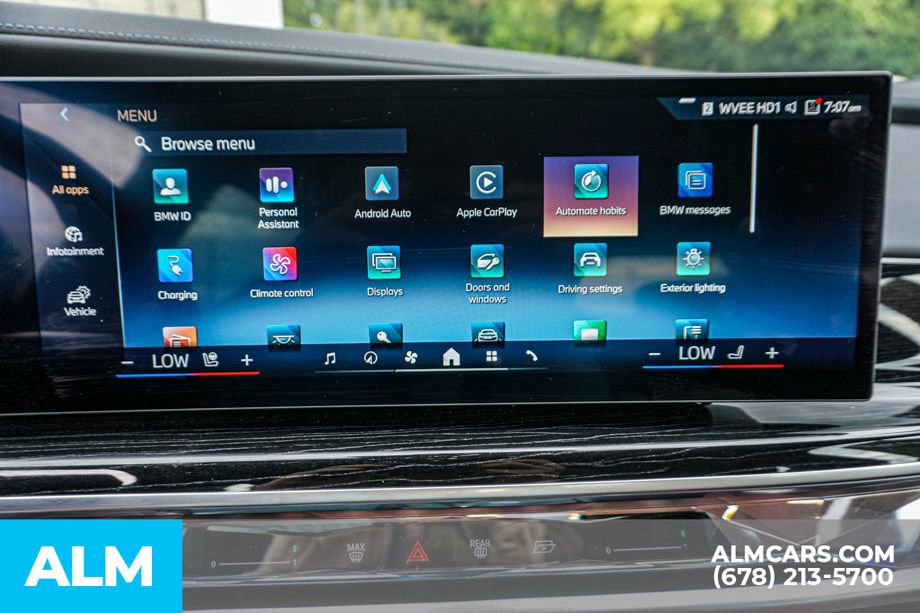 Used 2025 BMW i7 eDrive50 w/ M Sport Package image 37