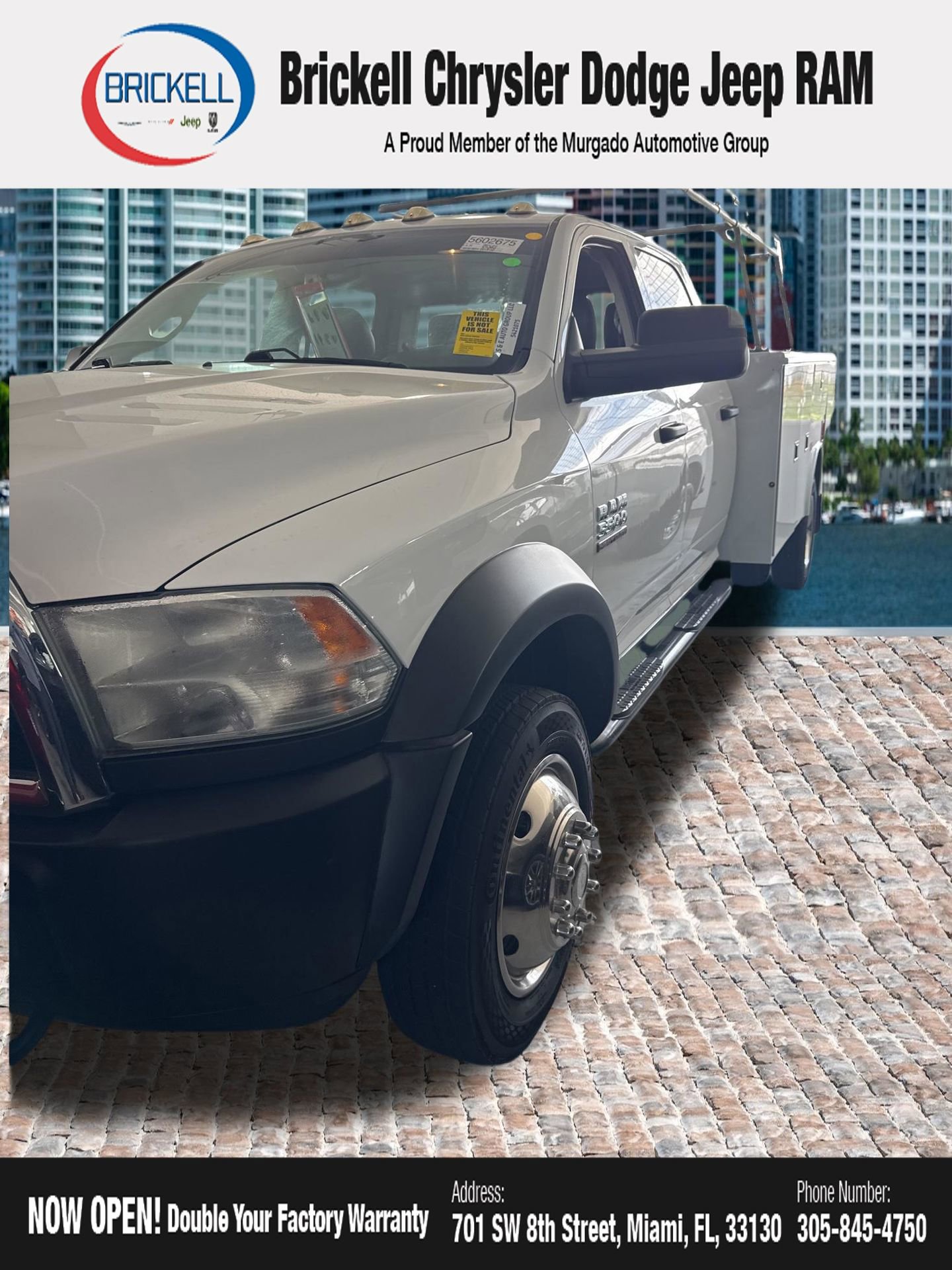 Used 2018 RAM 5500 Tradesman w/ Payload Upgrade Package image 2