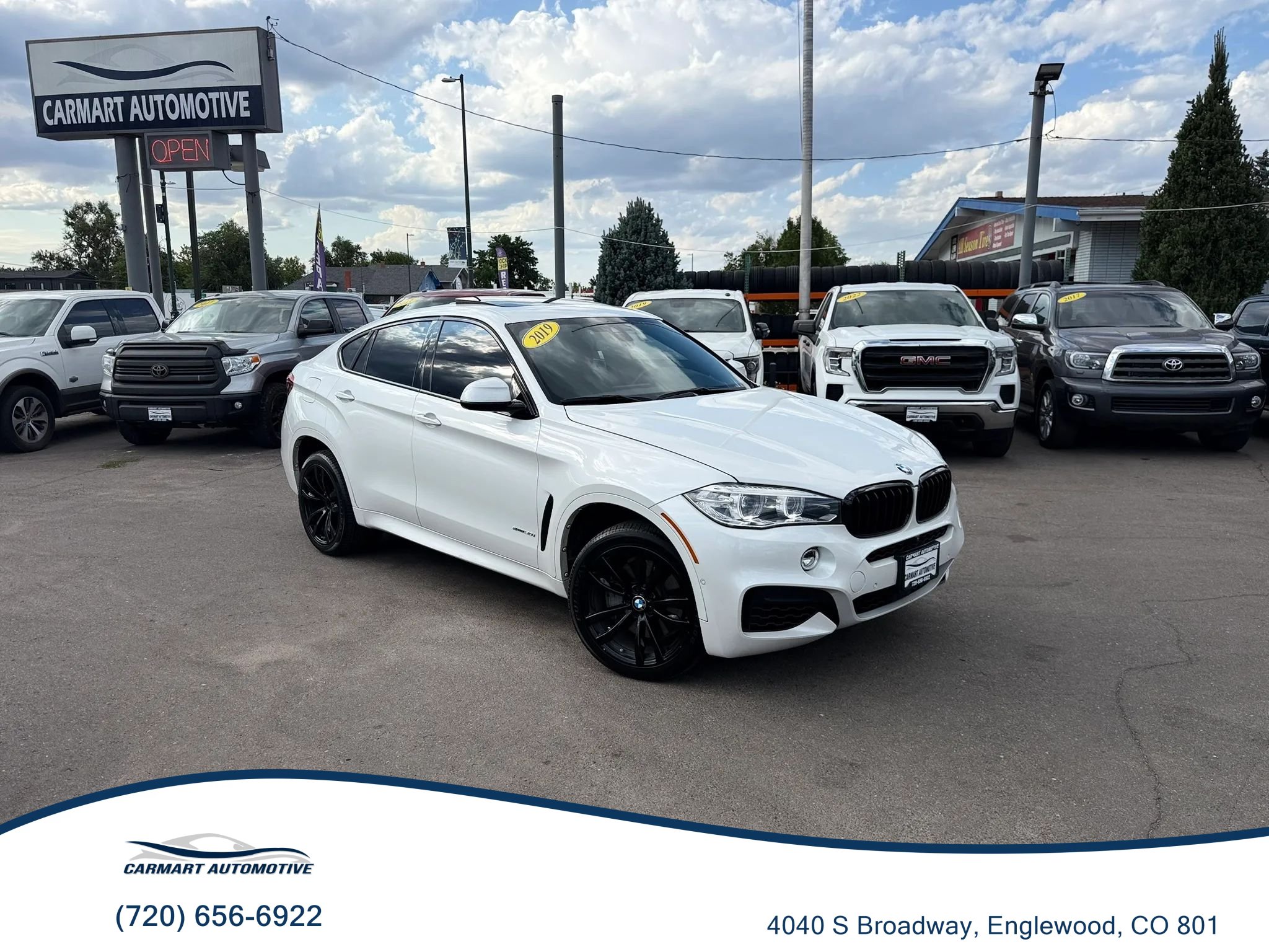 Used 2019 BMW X6 xDrive50i w/ M Sport Package