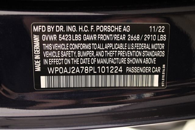 Certified 2023 Porsche Panamera 4 Platinum Edition image 35