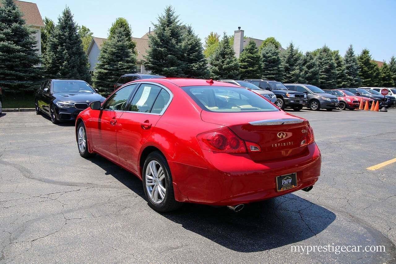 Used 2010 INFINITI G37 x Sedan w/ Premium Pkg AWD/4WD image 6
