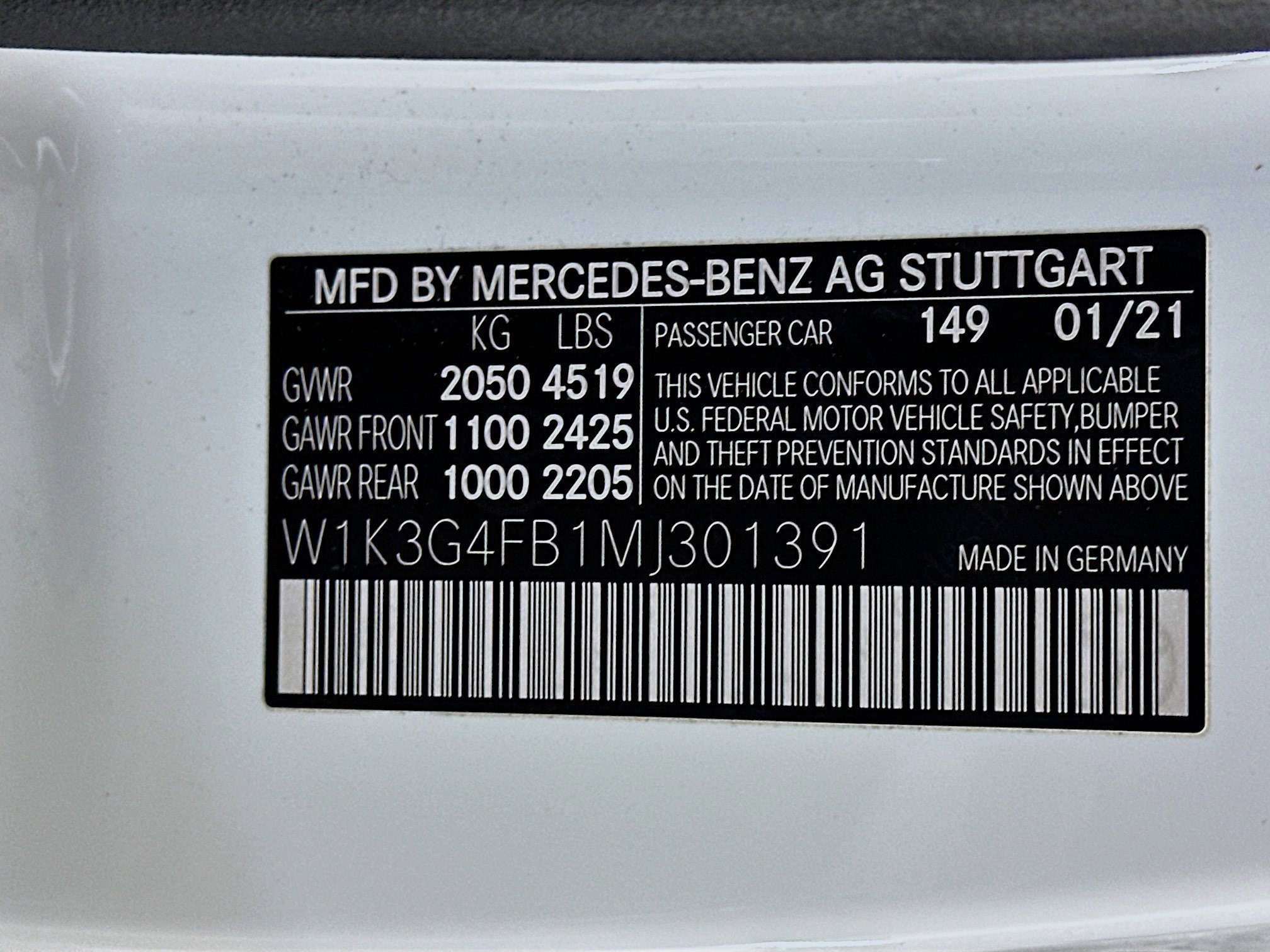 Used 2021 Mercedes-Benz A 220 A 220 image 12