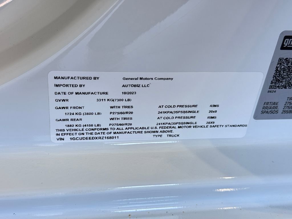 Certified 2024 Chevrolet Silverado 1500 RST w/ Max Trailering Package AWD/4WD image 10