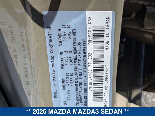 Used 2025 MAZDA MAZDA3 s AWD/4WD image 24