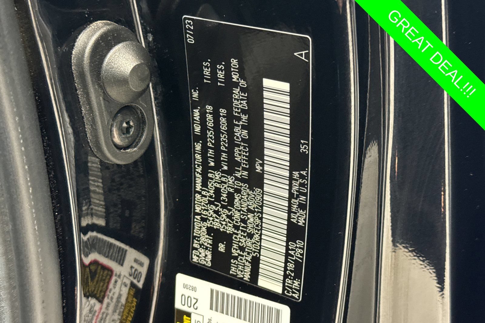 Certified 2023 Toyota Sienna Limited FWD image 30