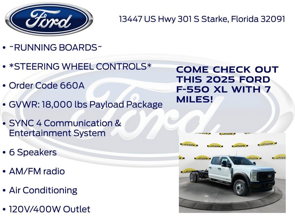 New 2025 Ford F550 XL image 10