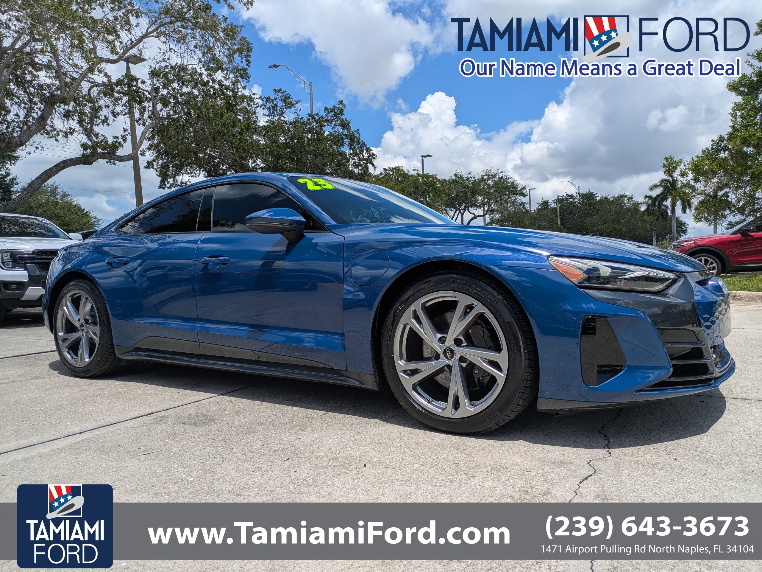 Used 2023 Audi e-tron GT Premium Plus AWD/4WD image 1