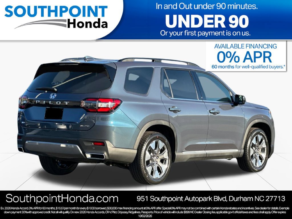 New 2026 Honda Pilot Elite image 3