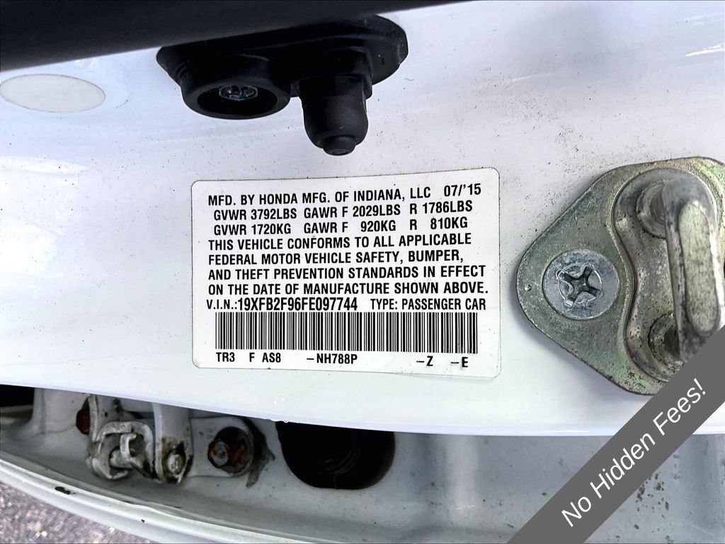 Used 2015 Honda Civic EX-L image 26