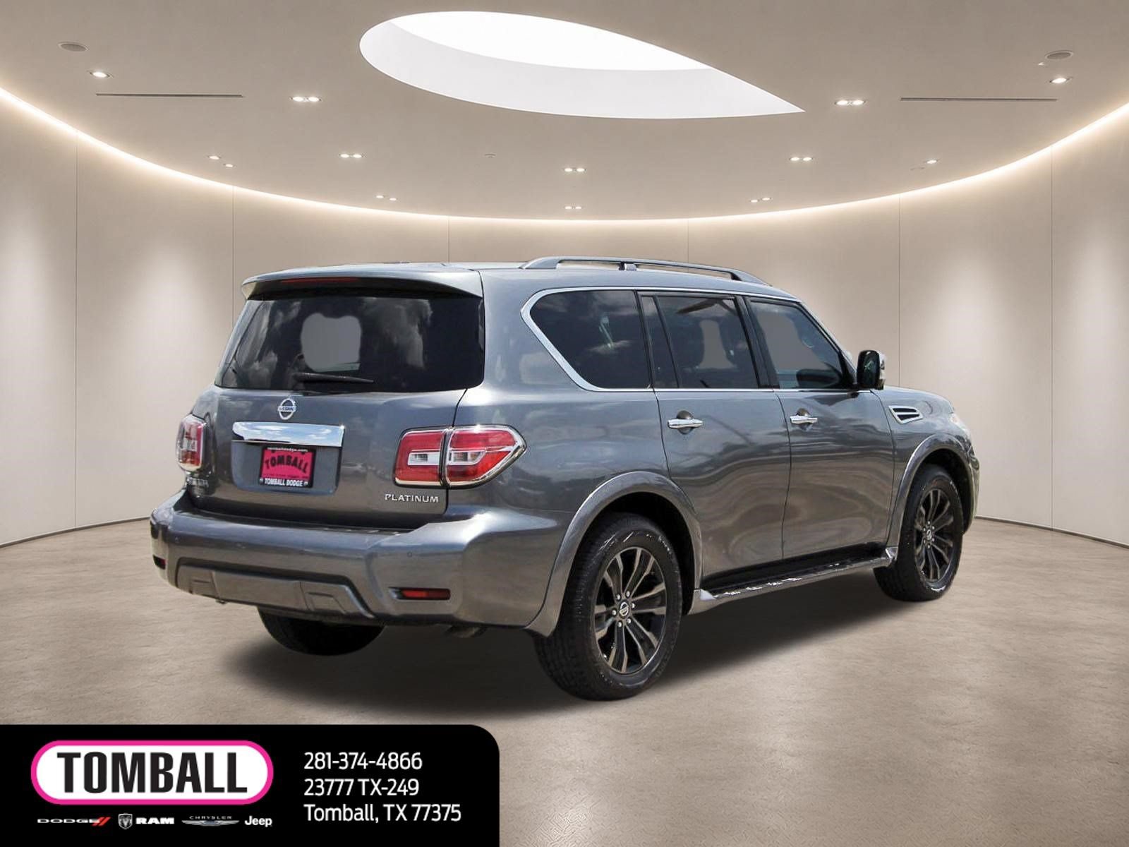 Used 2019 Nissan Armada Platinum w/ Captain's Chairs Package RWD image 7