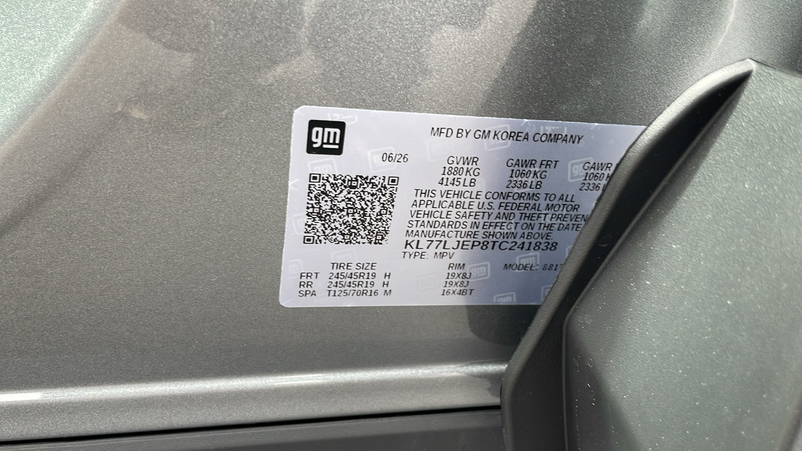 New 2026 Chevrolet Trax RS w/ Sunroof Package FWD image 30