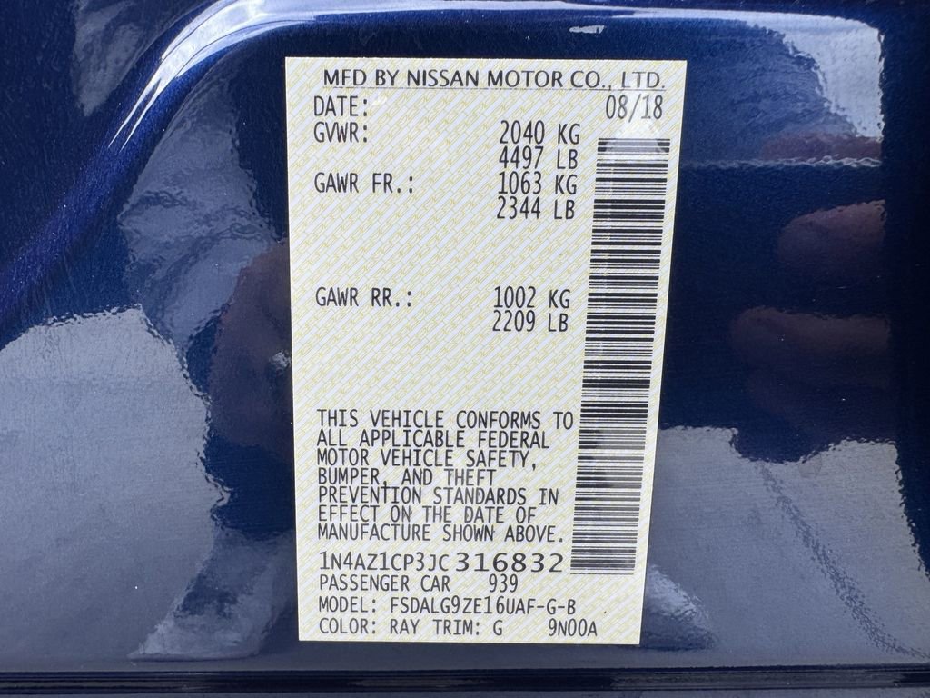 Used 2018 Nissan Leaf SL w/ SL Technology Package FWD image 31