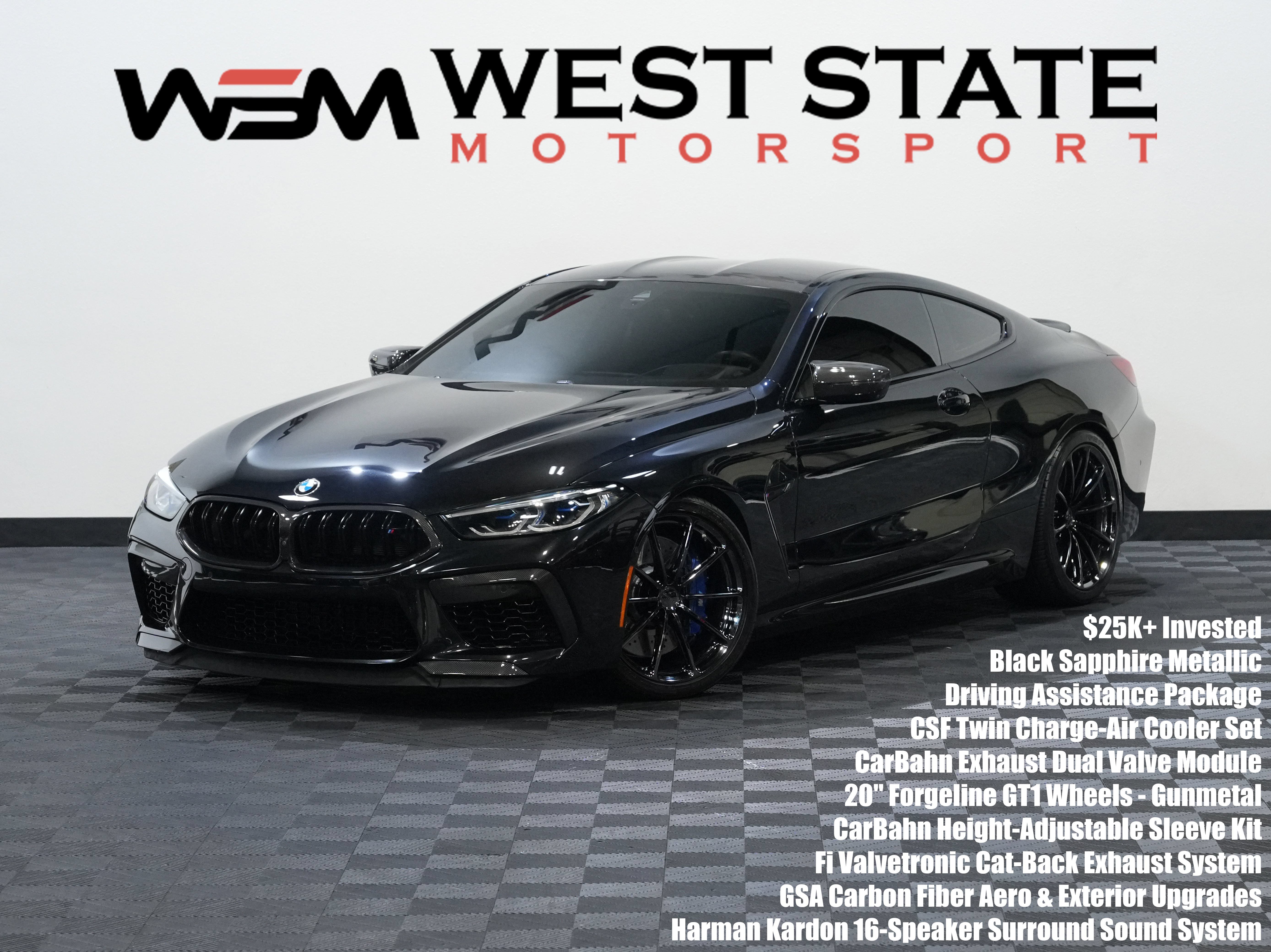 Used 2020 BMW M8 Coupe w/ Driving Assistance Package