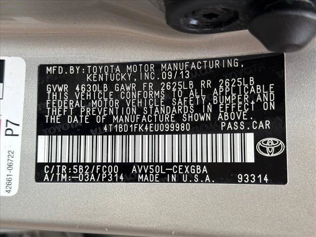 Used 2014 Toyota Camry XLE FWD image 28