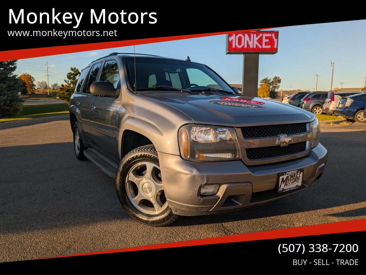 Used 2008 Chevrolet TrailBlazer LT w/ Sun And Sound Package