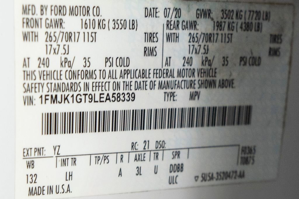 Used 2020 Ford Expedition Max XL image 24