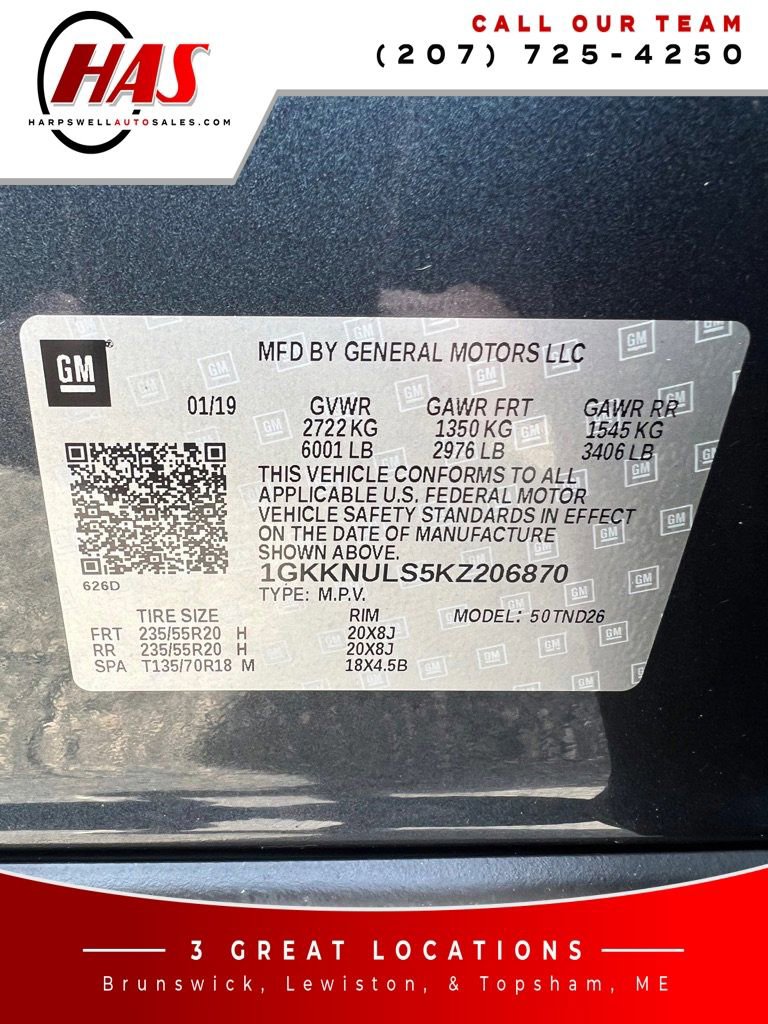 Used 2019 GMC Acadia SLT w/ Black Edition image 18