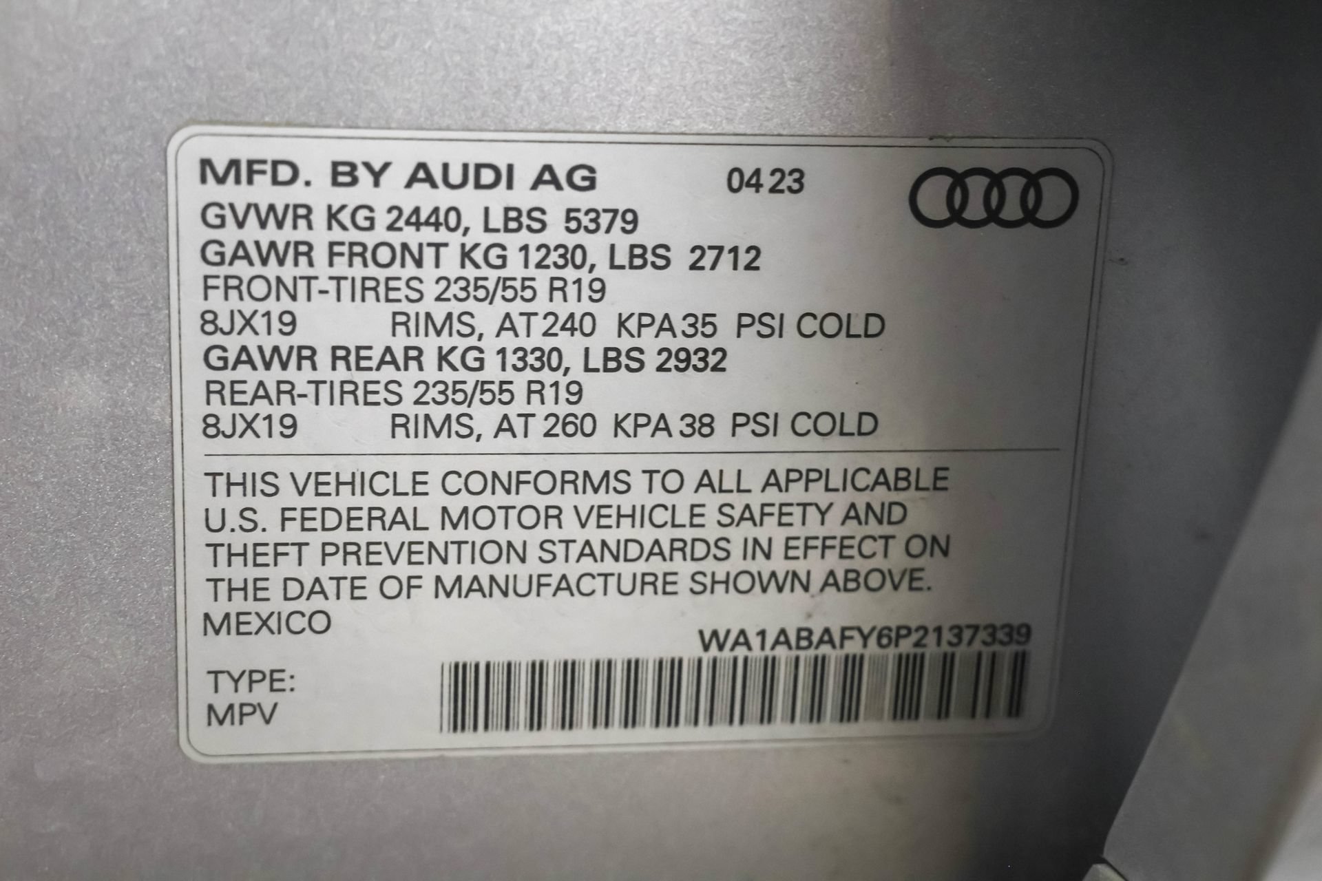 Used 2023 Audi Q5 2.0T Premium w/ Convenience Package AWD/4WD image 51