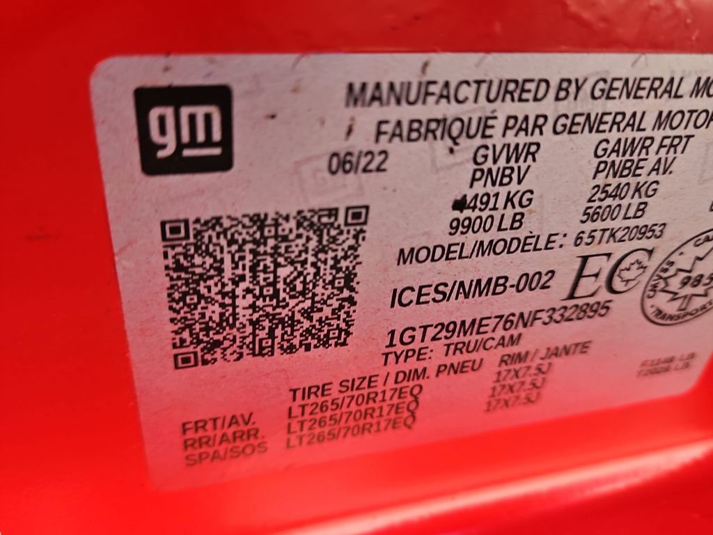 Used 2022 GMC Sierra 2500 SLE w/ X31 Off-Road Package image 30