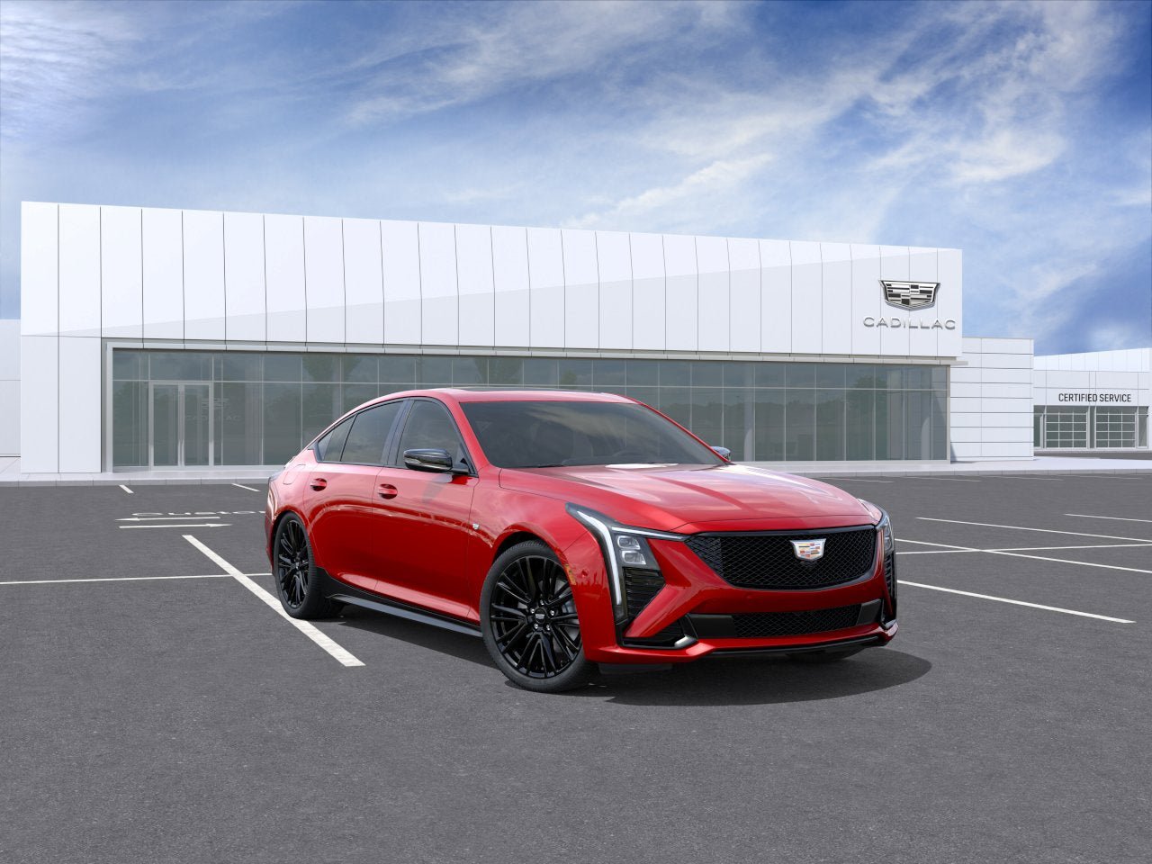 New 2026 Cadillac CT5 Sport w/ LPO, ONYX Package