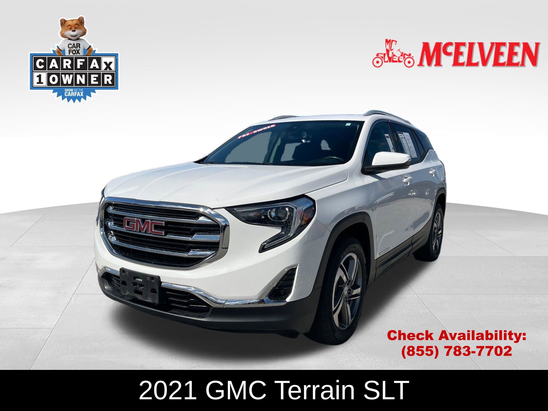 Used 2021 GMC Terrain SLT image 1