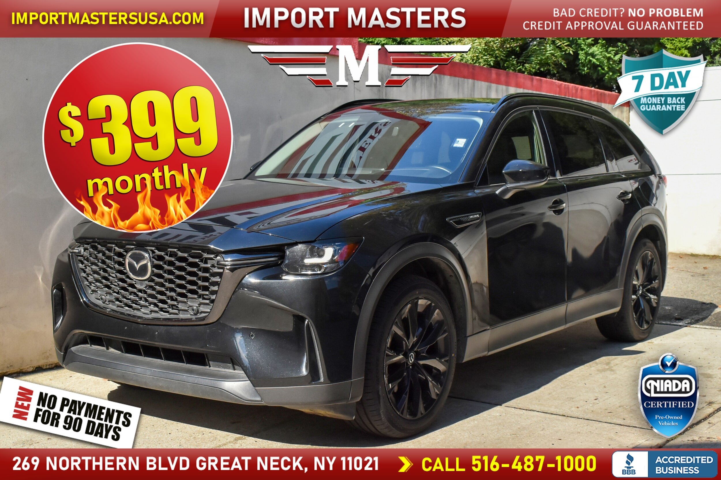 Used 2025 MAZDA CX-90 3.3 Turbo w/ Premium Sport Pkg