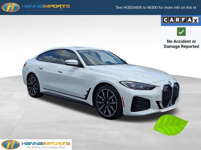 Used 2023 BMW i4 eDrive40 w/ M Sport Package RWD image 1