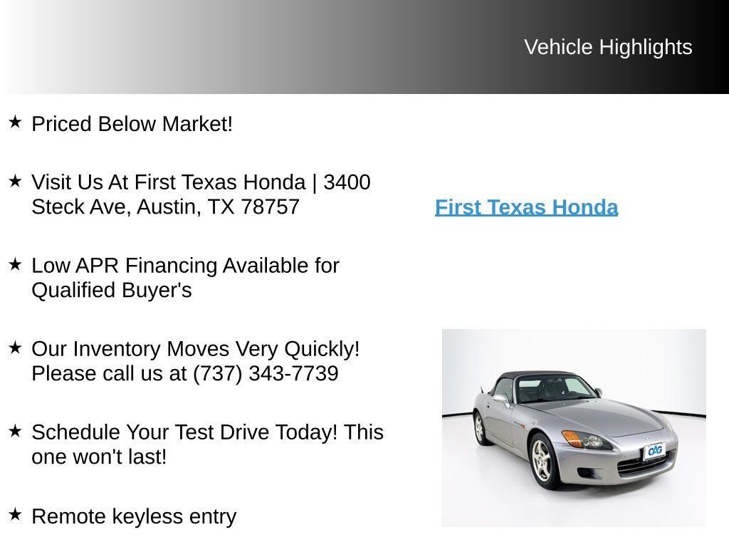 Used 2003 Honda S2000 image 9