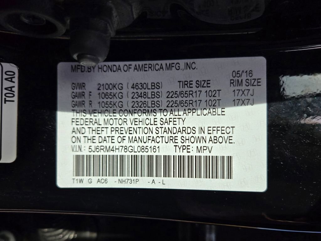 Used 2016 Honda CR-V EX-L image 30