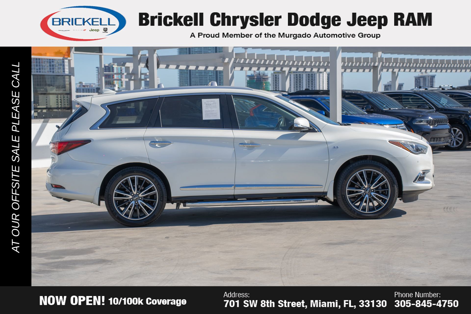 Used 2017 INFINITI QX60 Base w/ Deluxe Technology Package image 4