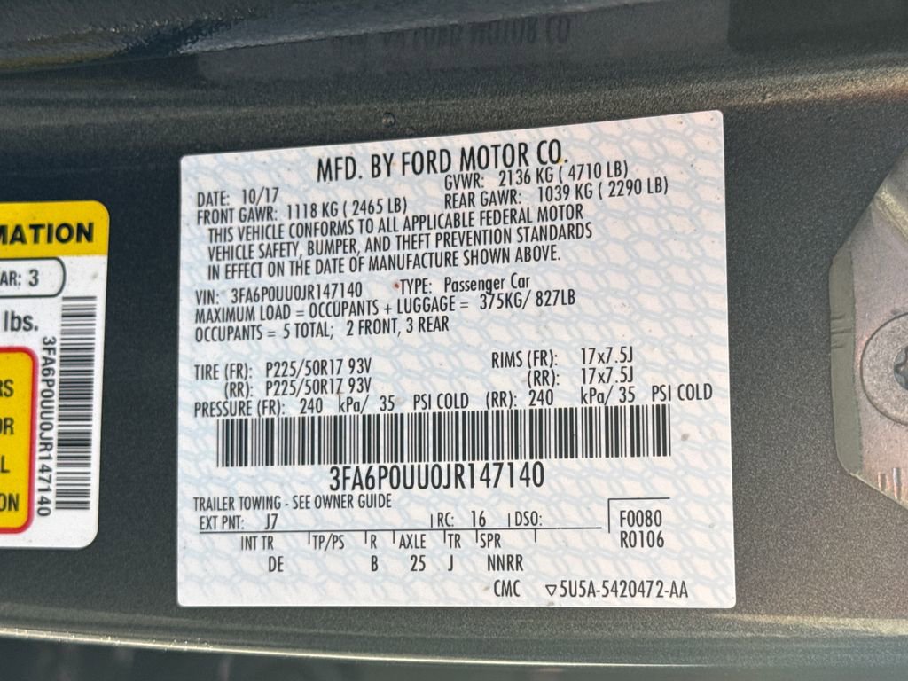 Used 2018 Ford Fusion S image 23