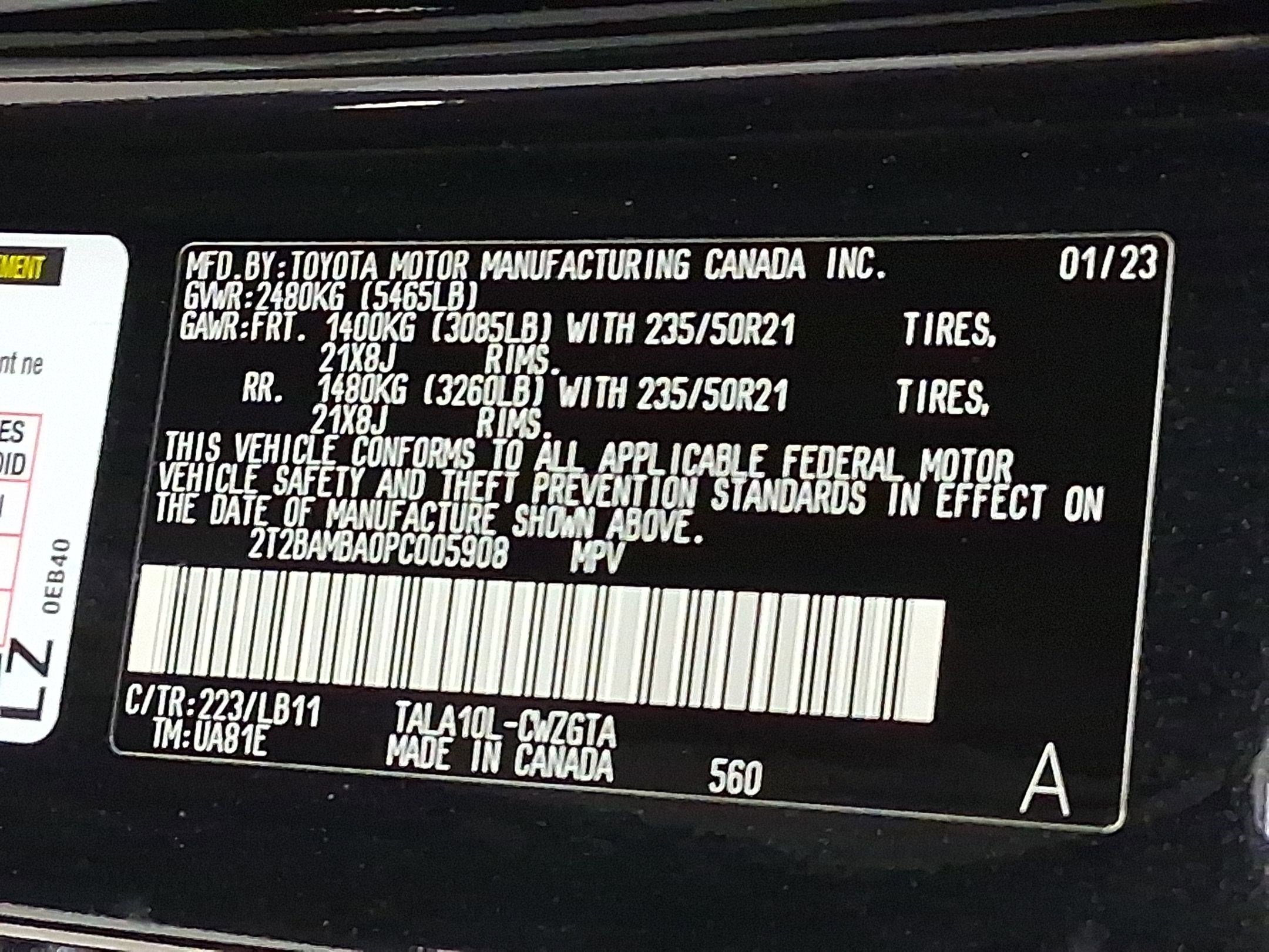 Certified 2023 Lexus RX 350 FWD image 18