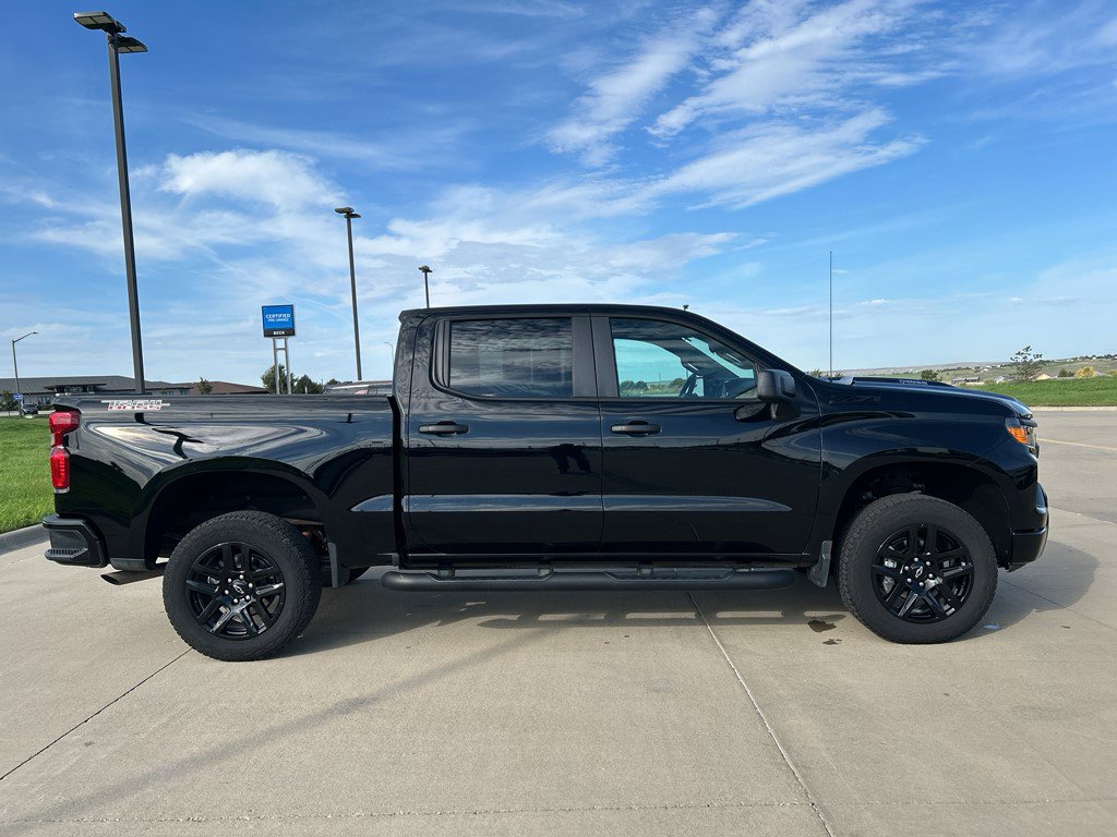 Certified 2024 Chevrolet Silverado 1500 Custom Trail Boss w/ Turbomax Blackout Package