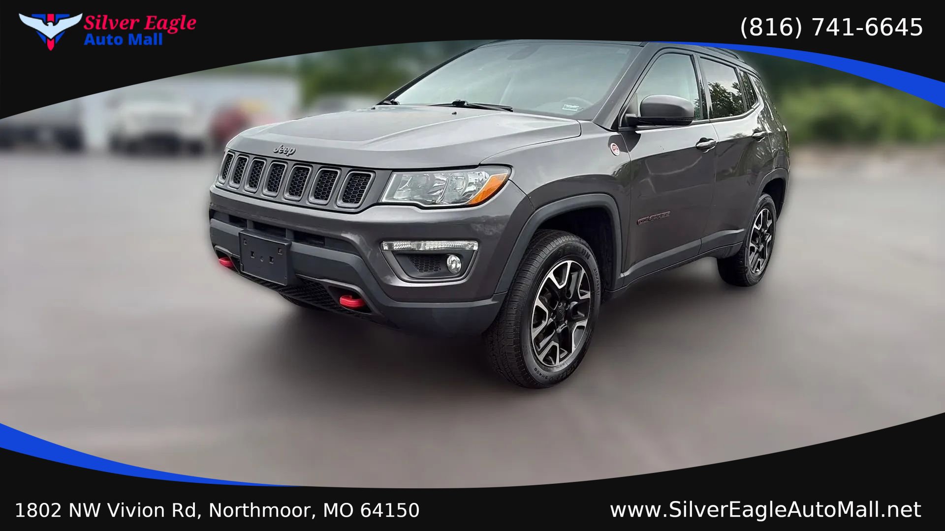 Used 2019 Jeep Compass Trailhawk AWD/4WD image 1