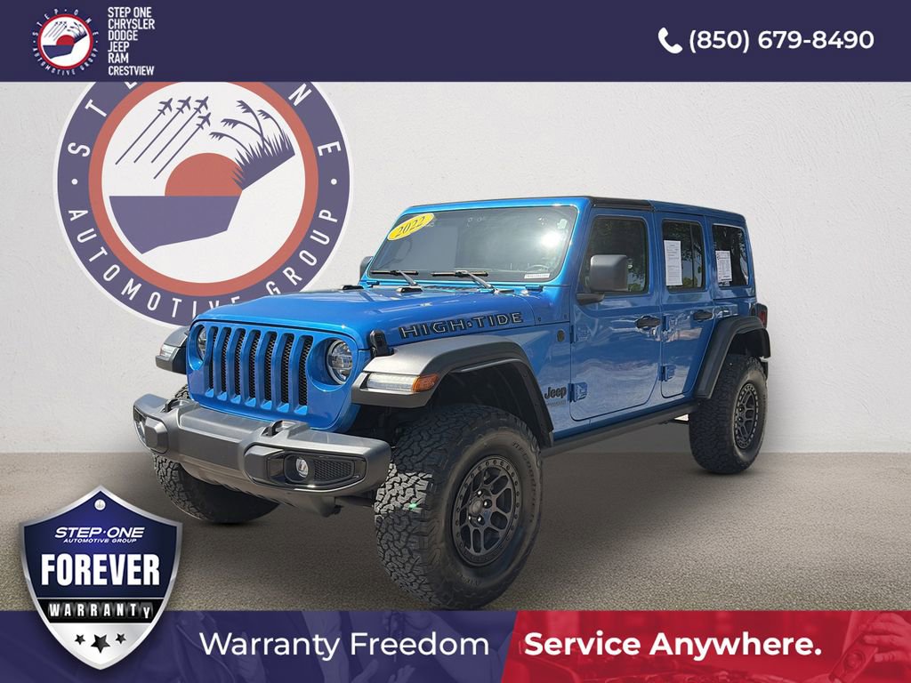 Used 2022 Jeep Wrangler Unlimited Sport AWD/4WD image 1