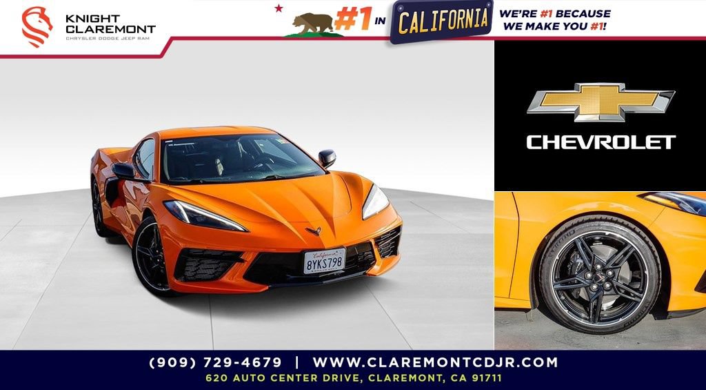 Used 2023 Chevrolet Corvette Stingray Coupe w/ 1LT RWD image 1
